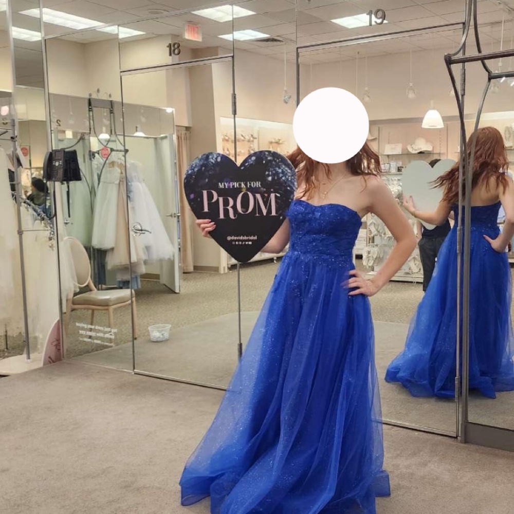 Blue Prom Dress